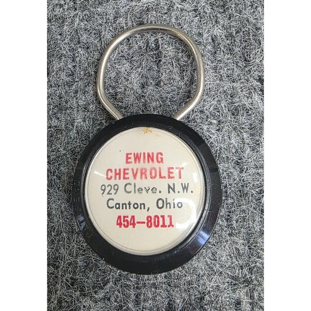 Vintage Ewing Chevrolet Keychain Since 1914